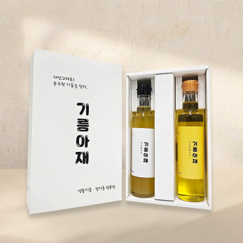 저온냉압착 국산 참기름 생들기름 선물세트 250ml